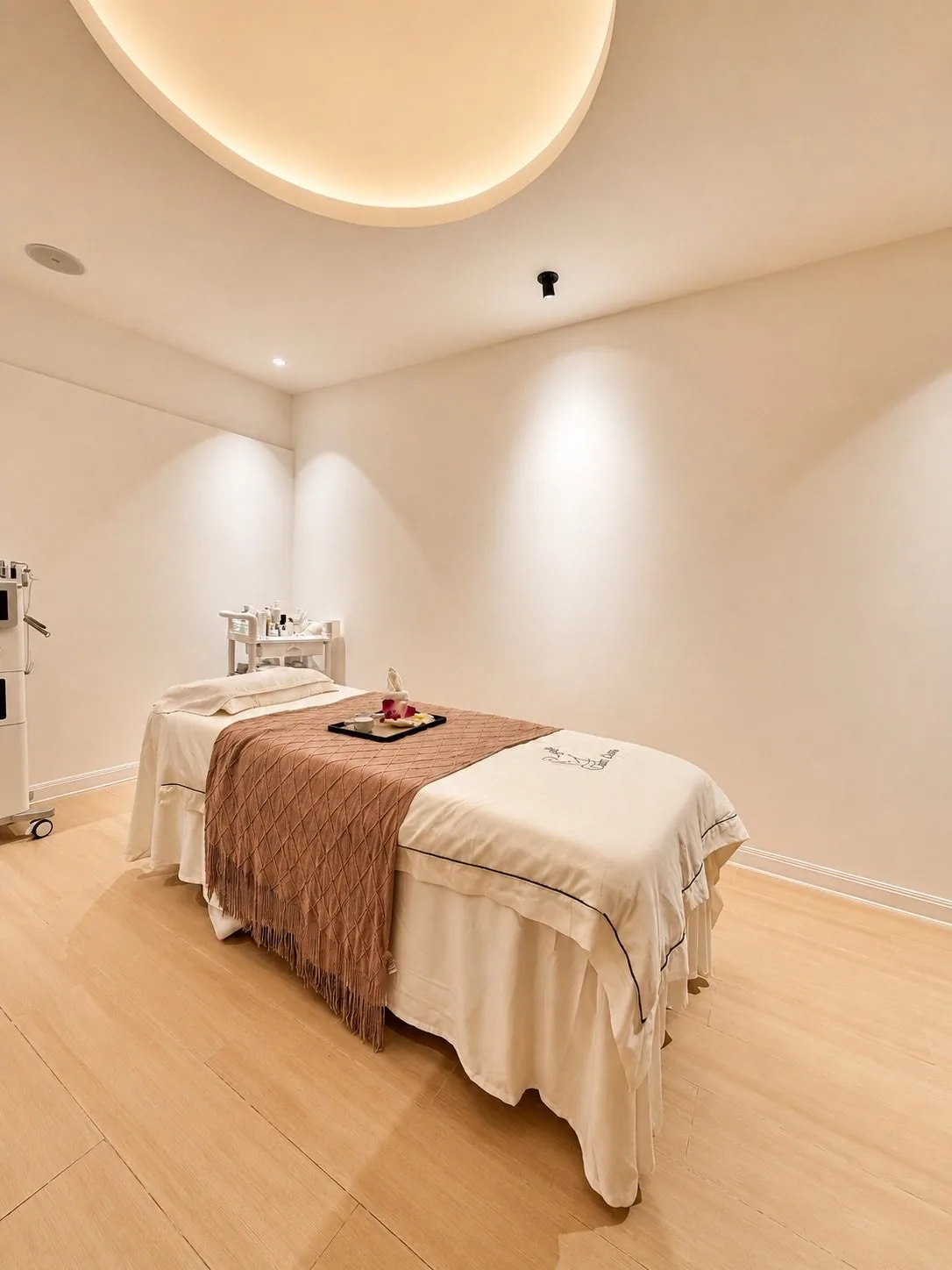 Private facial care room